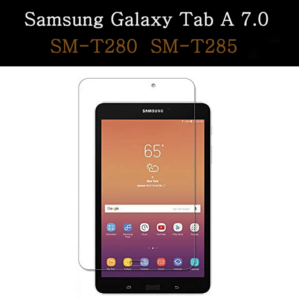 Tempered Glass For Samsung Galaxy Tab A 7.0 8.0 9.7 10.1 SM-T280 T350 T380 P200 T290 T550 T580 T510 Full Cover Screen Protector: SM-T280 SM-T285
