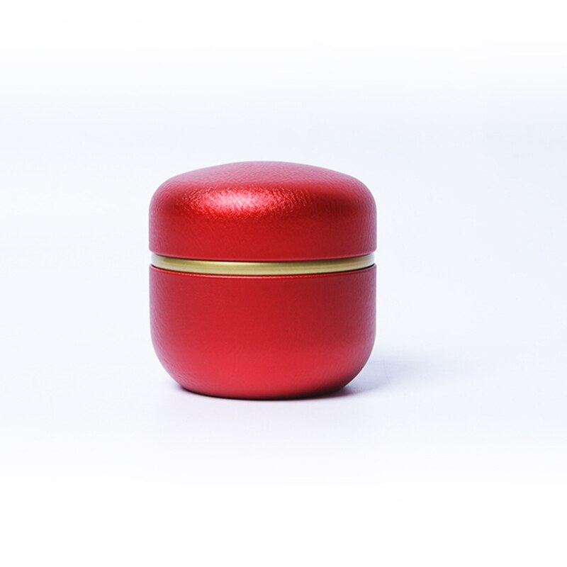 Mini caja de almacenamiento de dulces de té y café de lata de flores, caja redonda de Metal hermética, contenedor de recuerdo de de boda, caja de de té caddy: 9