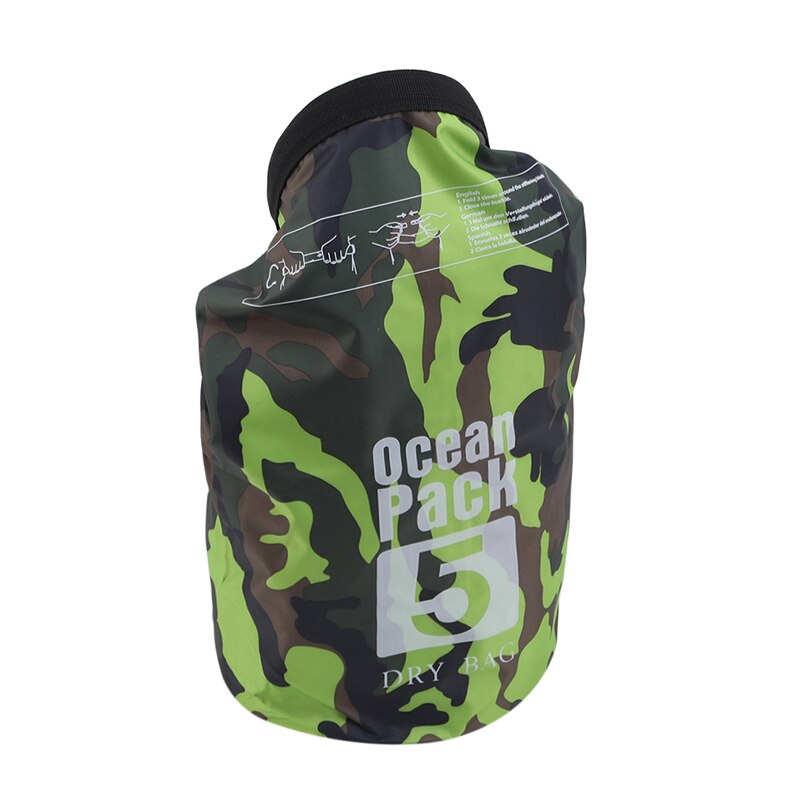 Sac étanche Camouflage Pour Kayak Et Outdoor – Léger, Polyester, IPX3 | Pour Rafting, Randonnée, Pêche, Natation - 11