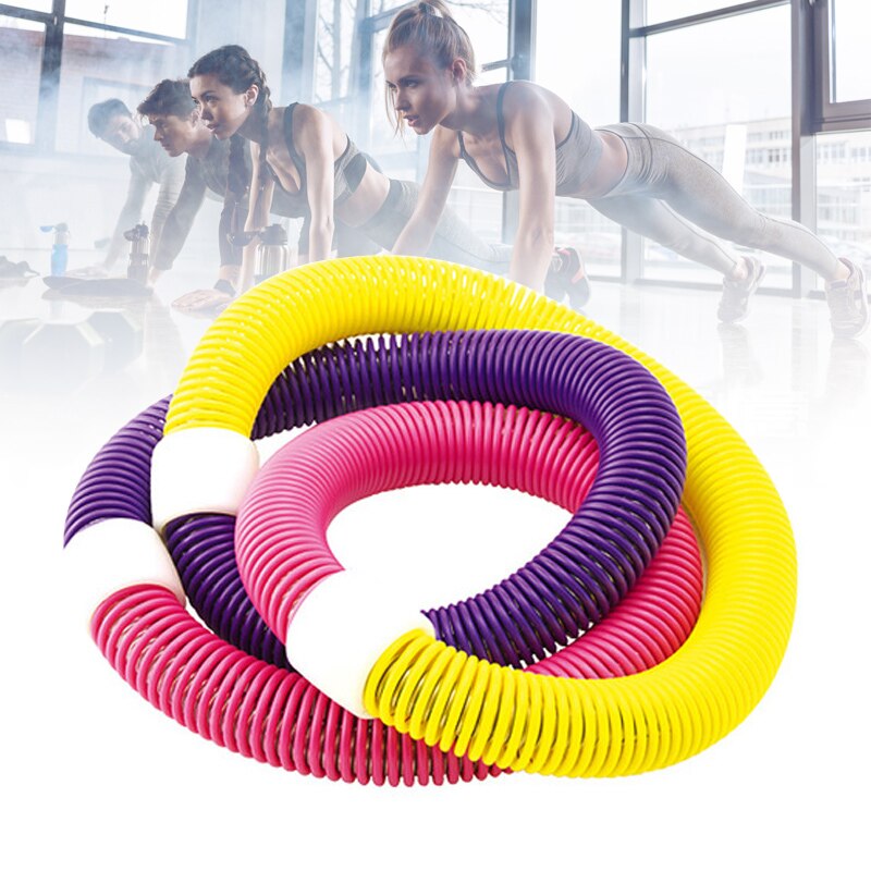 Fitness Spring Hoop Exercise Body Massage Waist Burn Fat Lose Weight for Home EDF88