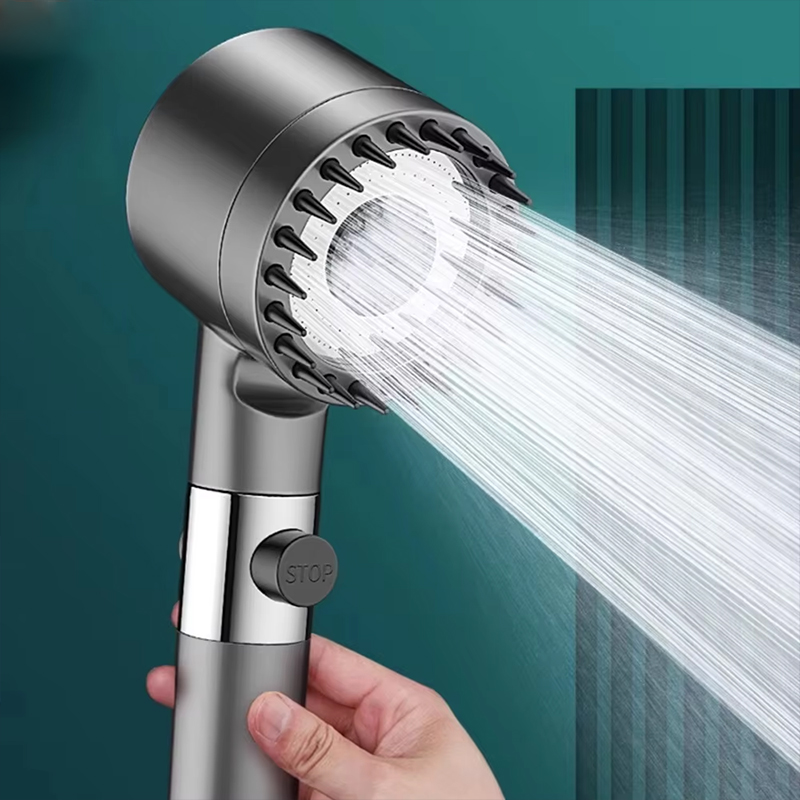 3-modi douchekop hogedrukdouchekop draagbaar filter regenkraan kraan badkamer bad thuis innovatief accessoire