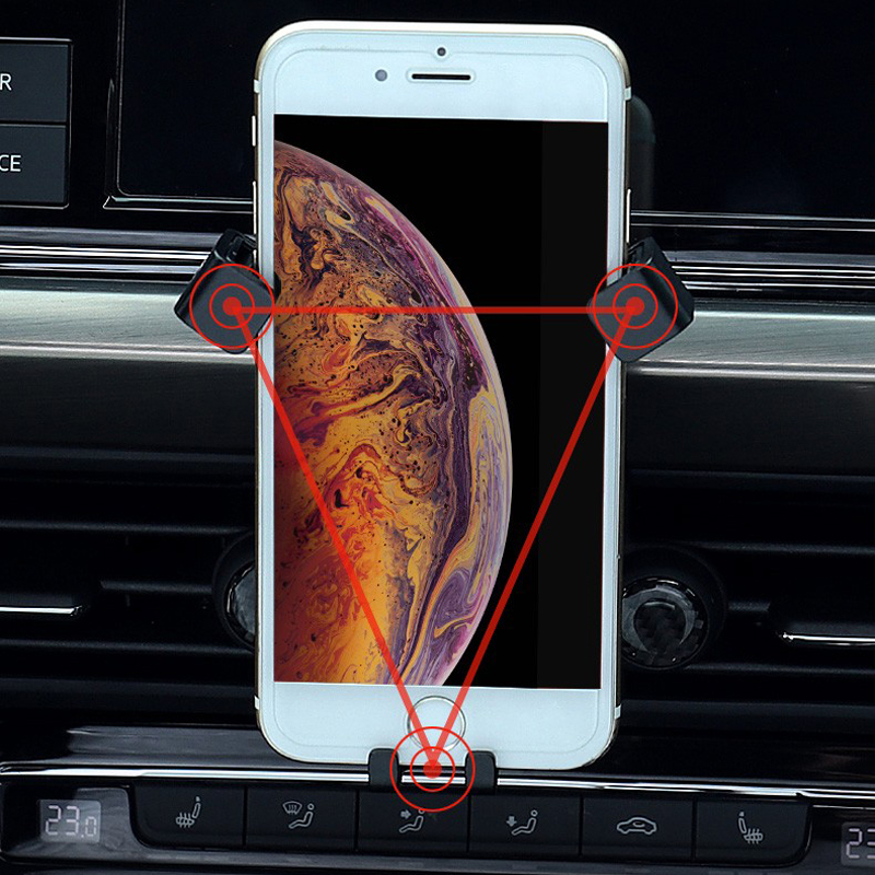 Car Air Vent Mount Phone Holder Mobile Phone Cradle Smart Phone Stand