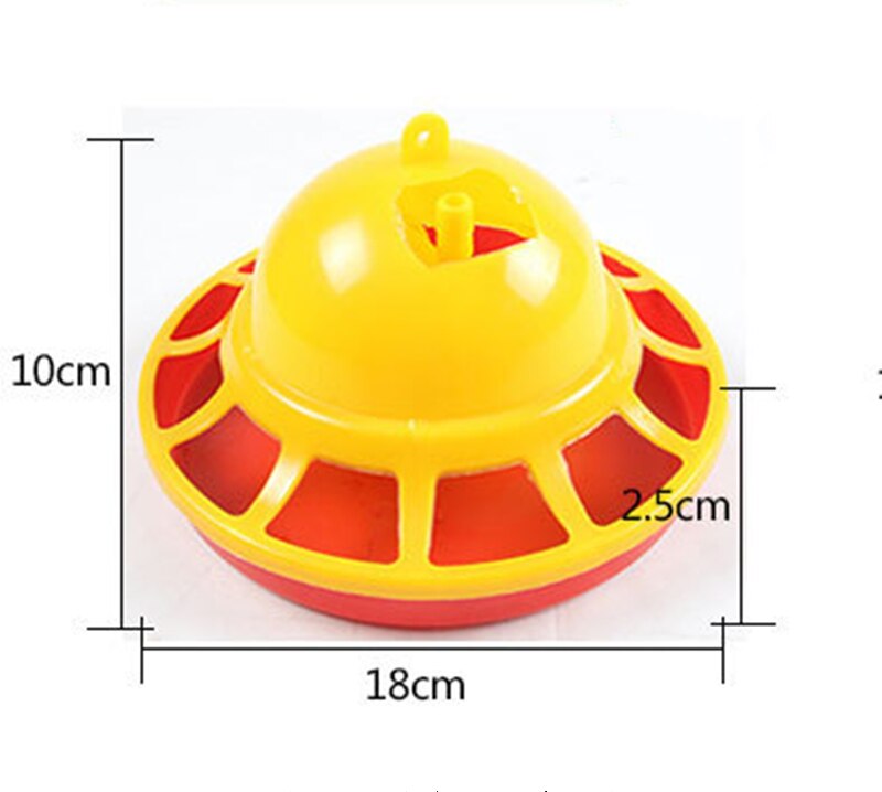 Automatic Chicken Feeder Waterer Fountain Chick Brooder Drinkers Set Poultry Feeder Cup Poultry Farming Feeding Watering Supply