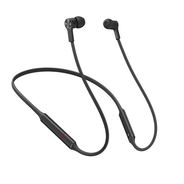 Huawei FreeLace Wireless Earphone Bluetooth Sport Waterproof In-ear Memory Cable Metal Cavity Silicon Magnetic Switch: CM70-C black