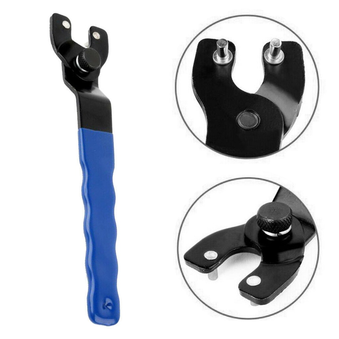 Mayitr 1pc Car Auto Trimming Cutter Wrench Angle Grinder Wrench Adjustable Angle Tool Accessories