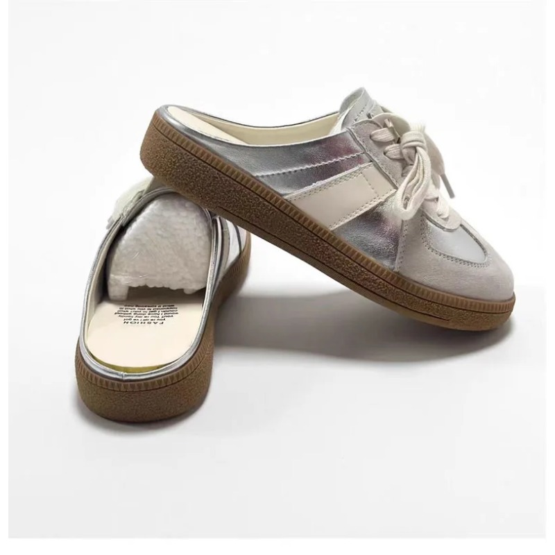 Vrouwen Canvas Muiltjes Schoenen Klassieke Loafers Vrouw Slipper Comfortabele Slip-On Klompen Rond Neus Wandelen Sneakers Lui Vrouwelijk Schoeisel