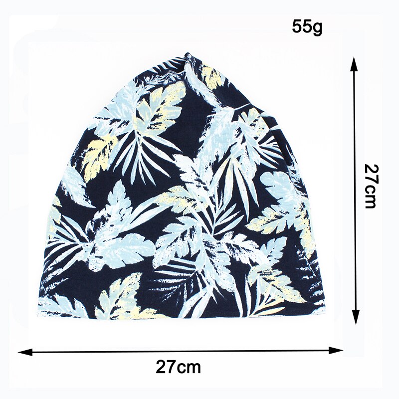 Lovingsha vinter høst kvinner lue blomster tenåring voksne menn multifunksjon tynt skjerf skullies luer jente vintage cap  ht165