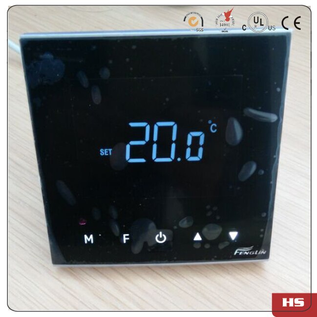 Touch screen Wall Mounted Boiler Thermostat For gas boiler controller (HS-7000T)