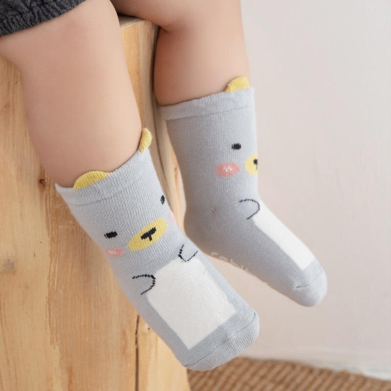 Wecute Baby Peuter 3D Cartoon Dier Sokken Pasgeboren Kids Leuke Zachte Anti-Slip Sokken Baby Warme Sokken Voor 0-3 Jaar Jongens &amp; Meisje