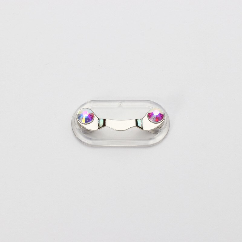 Soporte magnético para colgar gafas de sol, Clip para colgar, broche, Pin, multifunción, auriculares, hebillas: F