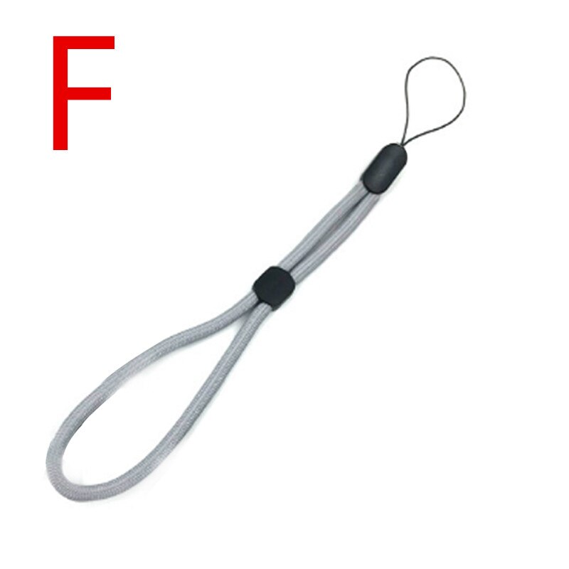 10 st justerbar handledsrem handlina för iphone samsung telefon tillbehör mikrokamera gopro usb-flash-enheter nycklar id-kort: 10 st f grå