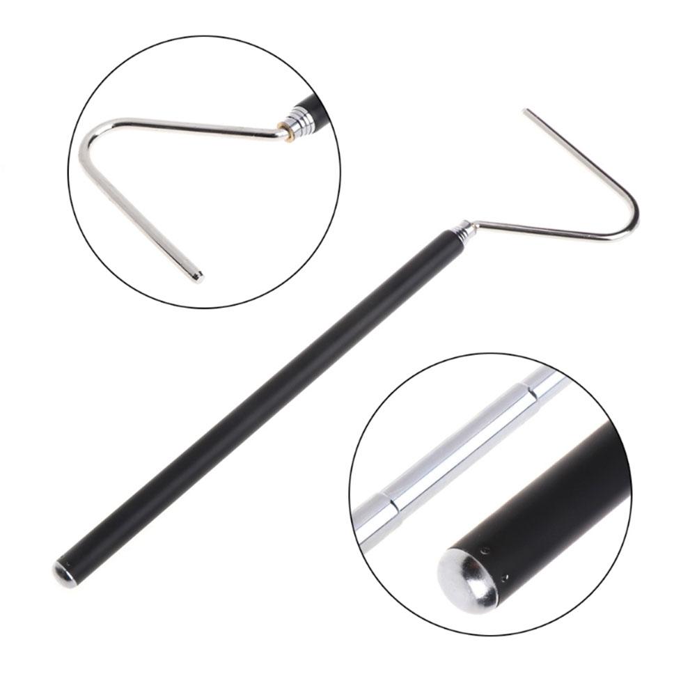 LanLan Stainless Steel Snake Hook Adjustable Long Handle Catching Tools Trap Tong