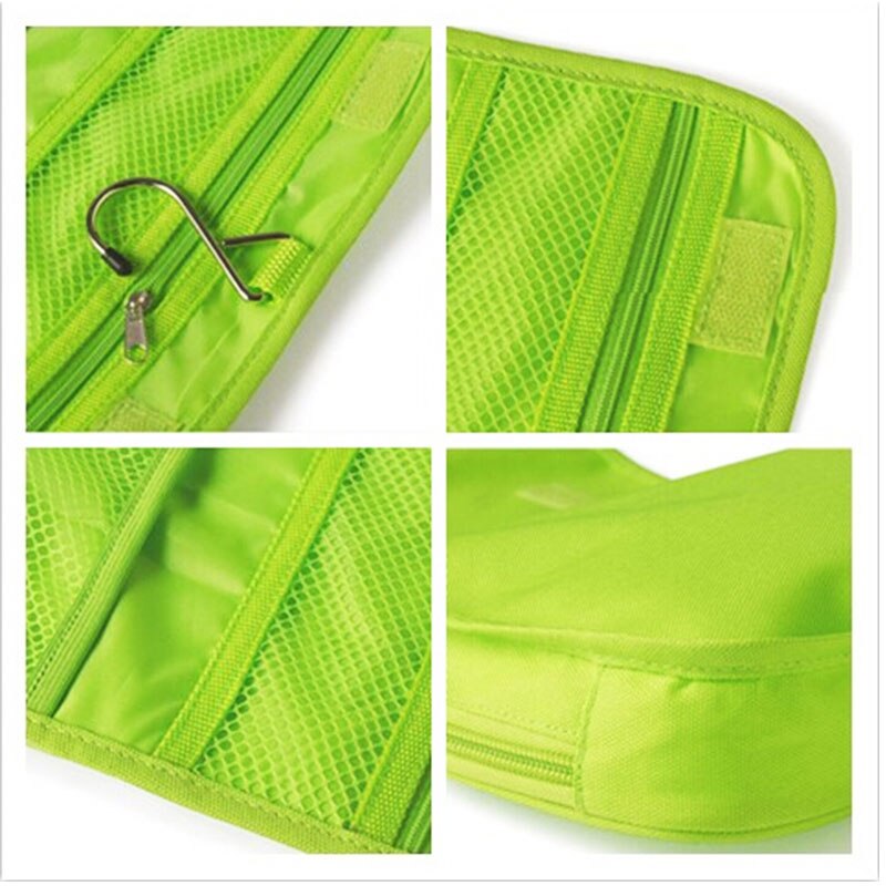 Portable Hanging Organizer Bag Foldable Cosmetic Makeup Case Storage Traveling Toiletry Bags Wash Bathroom Accessories RD840122