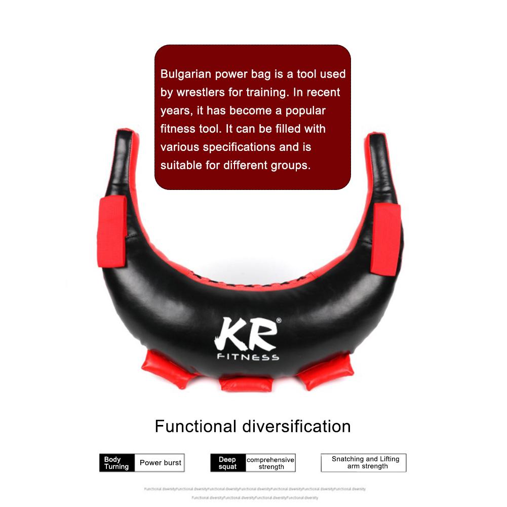 5-20KG Power Bag PU Leather MMA Boxing Punching Bag Strength Exercise Sandbag Fitness Boxing Training Sand Bag Empty