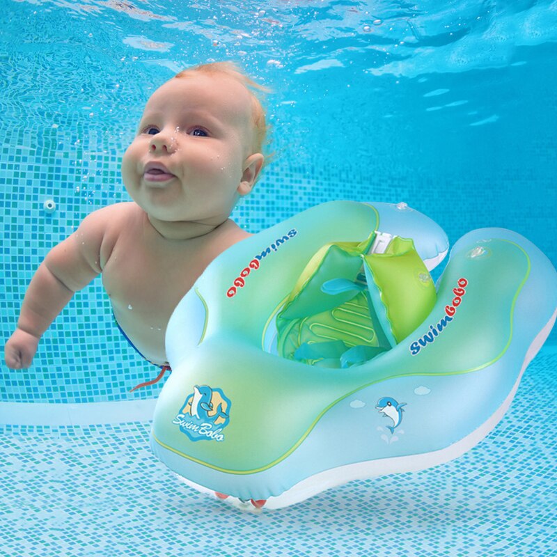 Swimbobo baby swimming ring lying ring with seat pocket anti-slide children swimming ring armpit ring Pools & Water Fun