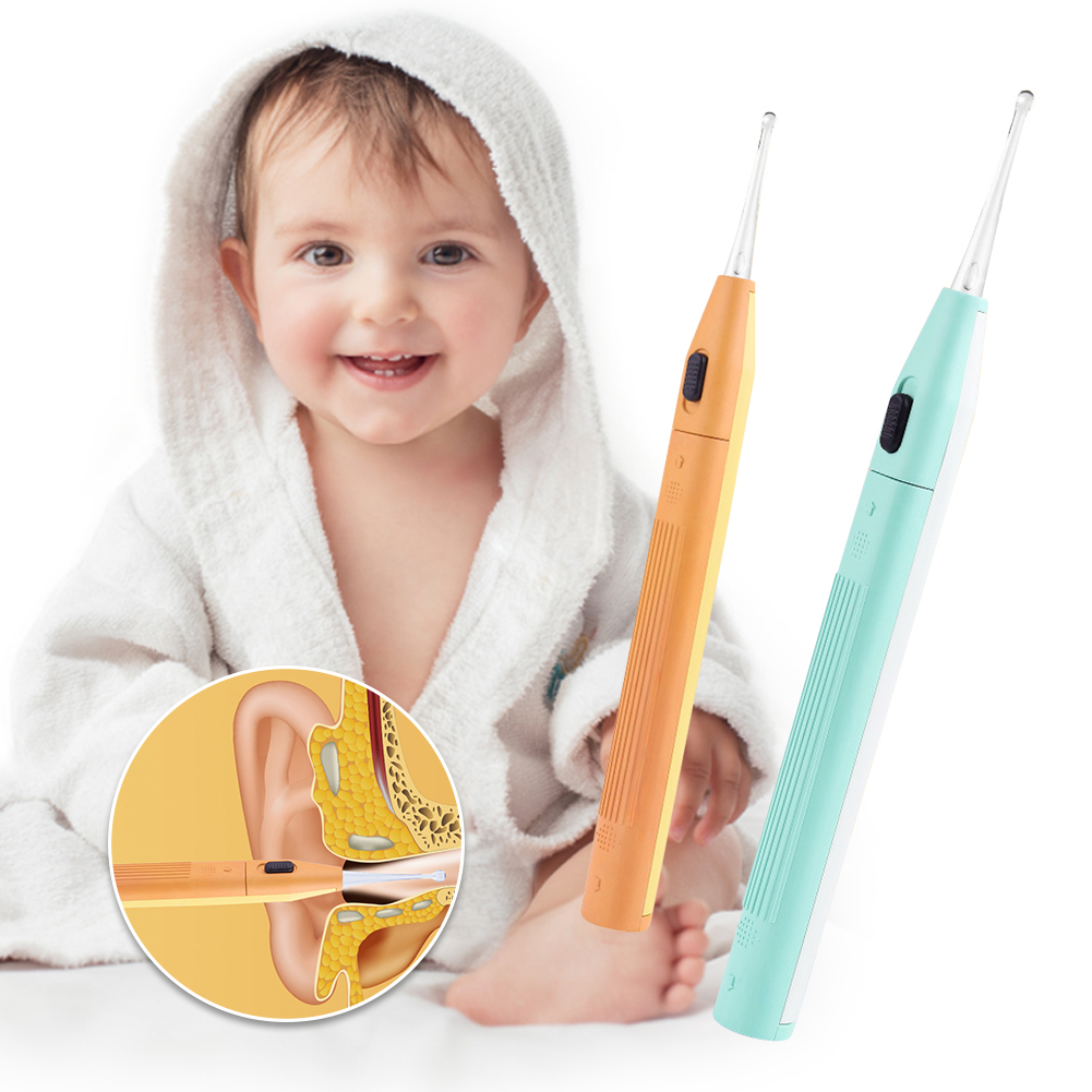 Cure-oreilles en silicone pour bébé, cure-oreilles lumineux, élimination de la cire, Curette légère, doux, soins de santé