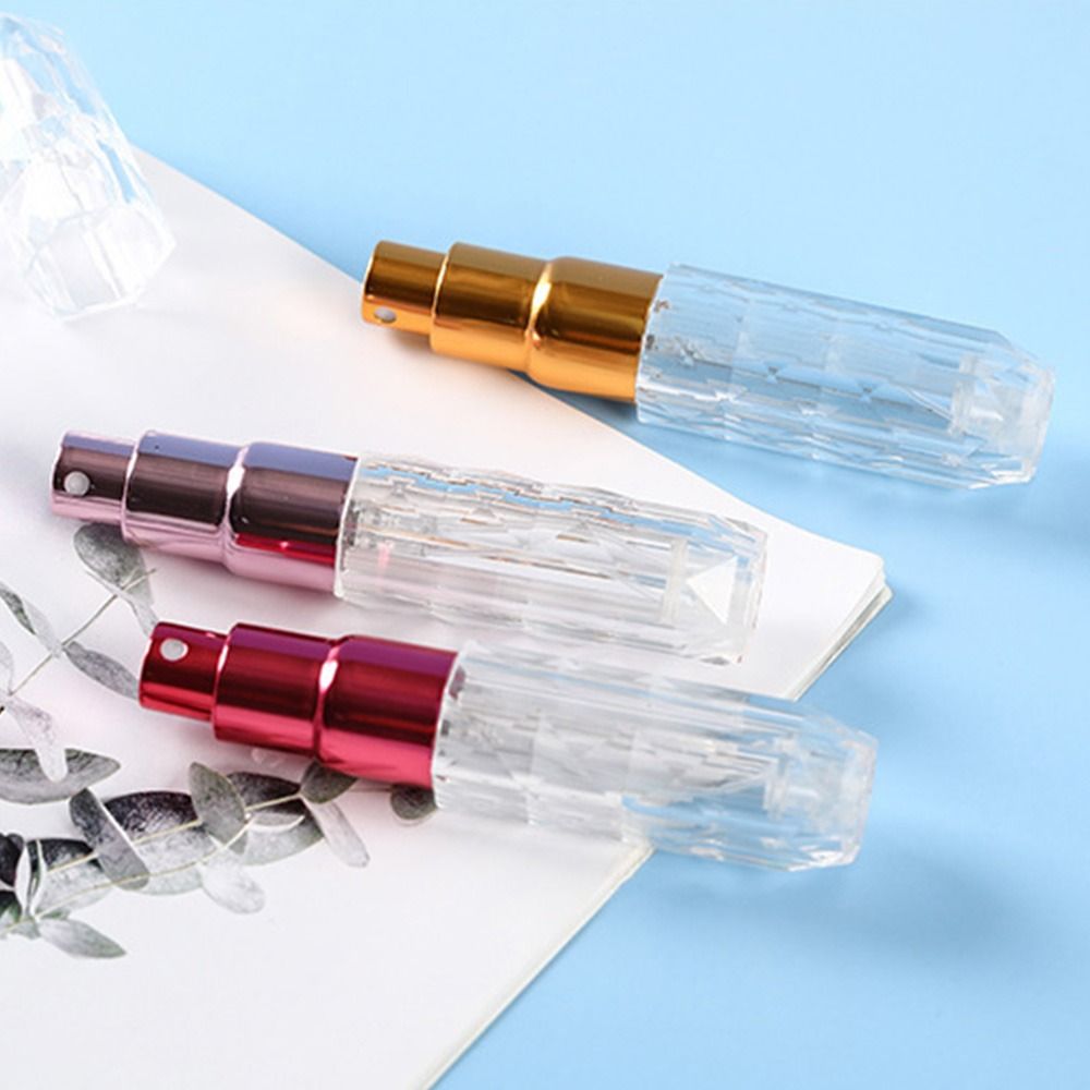 5ml cristallo fondo riempimento bottiglia di profumo contenitore liquido sub-imbottigliamento profumo atomizzatore portatile spray riutilizzabile bottiglia vuota