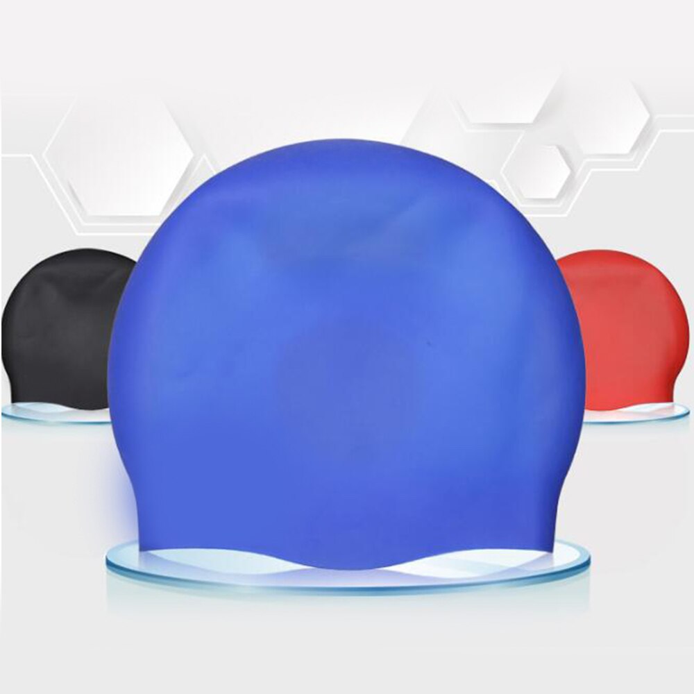 YFXcreate Swim Swimming Triathlon Cap Thickening Silicone Waterproof Anti-slip for Adults 200-1021