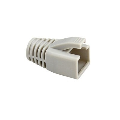 RJ45 Cat7 Caps Cat6a Network Ethernet Cable Connector Cat 7 Plug Protective Multicolour Boots Sheath Color Bush OD 8.5mm: Orange / 0.2M