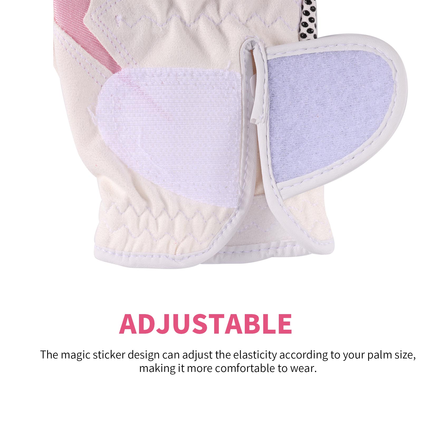 Ladies Non-Slip Soft Sports Golf Gloves Sweat-Absorbent Microfiber Cloth Gloves Gloves Golf Gloves Non-Slip Ladies Golf Gloves