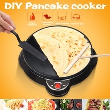 650W Electric Pancake Maker Crepe Makers Non Stick Baking Pan Home DIY Chinese Spring Roll Machine Electric Pie Frying Griddle