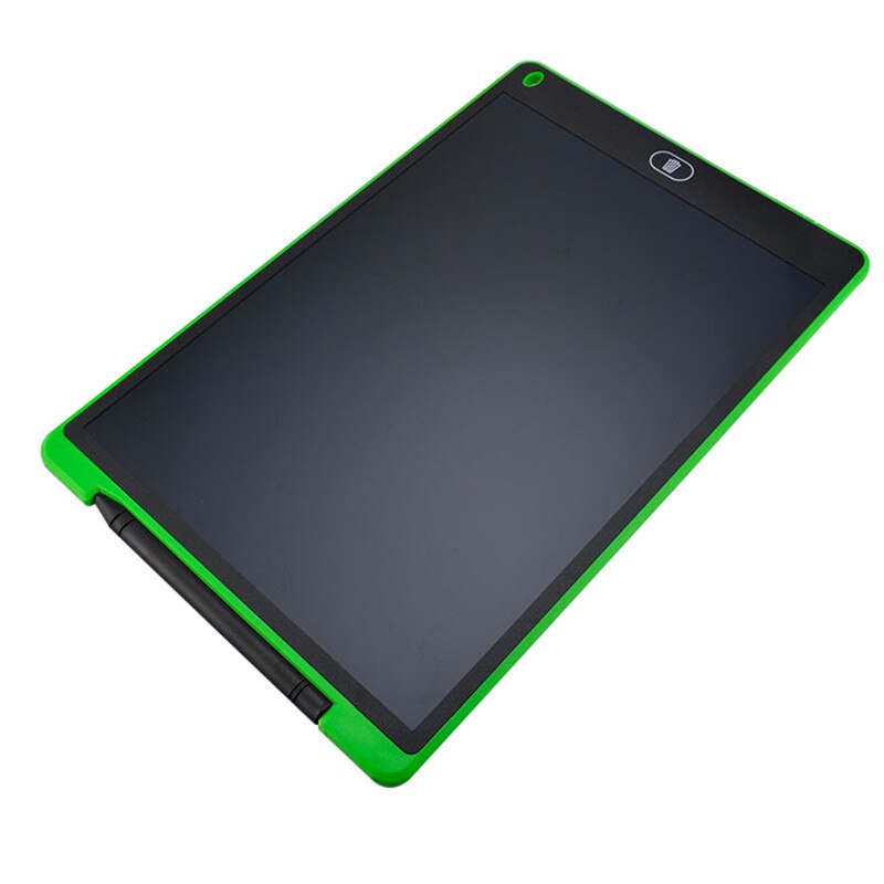 12-inch LCD Writing Tablet - Digital Drawing Pad with Stylus - Portable Electronic Board: Green