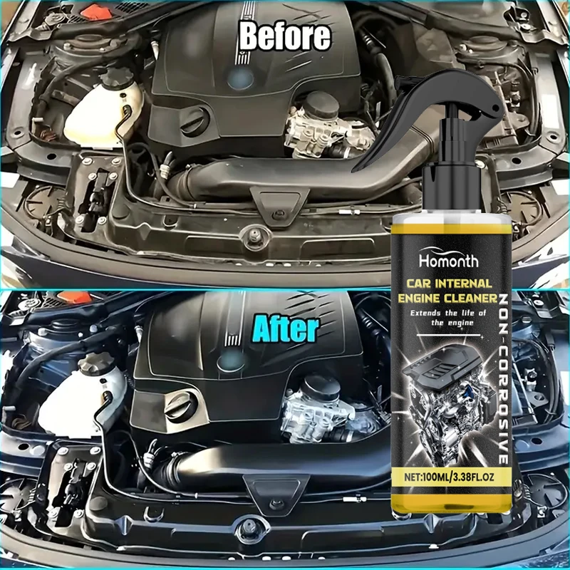 100 ml Auto Motor Reiniger Entfetter Konzentrat Wischen Entfernen Öl Sauber Fach Auto Reinigung Auto Zubehör Wartung