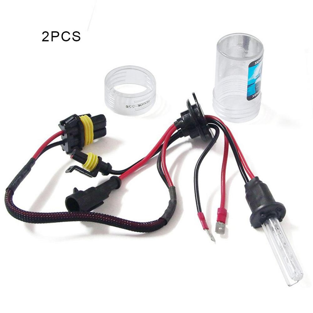 2pcs Automobile Vehicle Car Xenon Lamp Light Buld H1-3000K-15000K Fixment Replacement Car Accessories