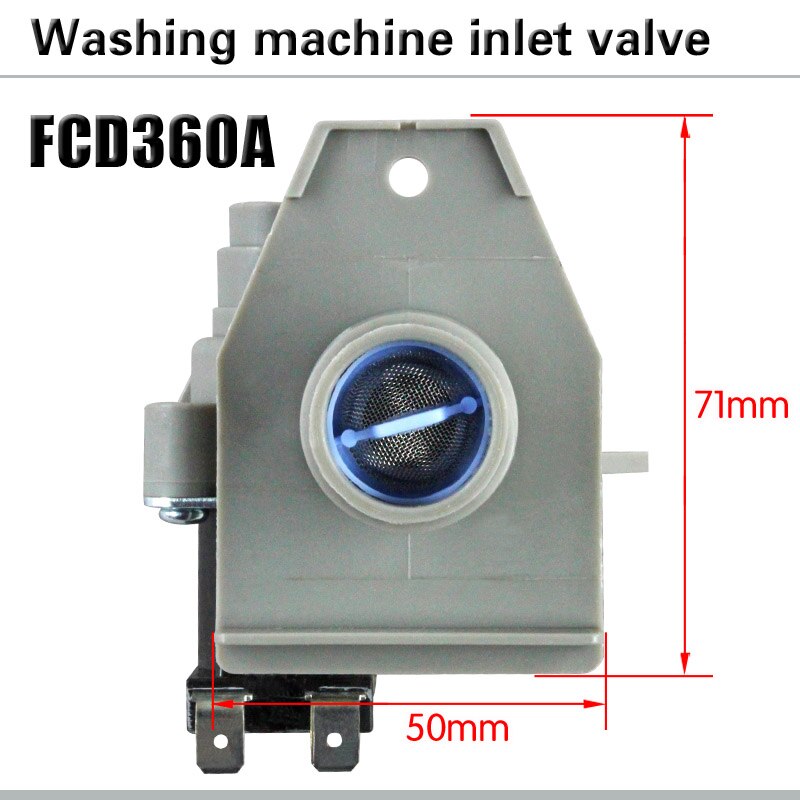 Automatic washing machine water inlet valve water injection valve electromagnetic valve FCD-360A washing machine parts