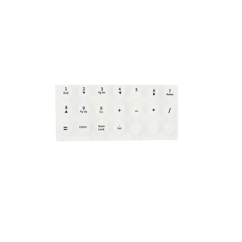 Raised Adhesive Keyboard Stickers for Long Nails Universal Nail Art Keyboard Bubbles Self-for Long Nails Silicone Typing Keycaps: Orange