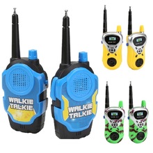 2 stk barneleke mini walkie talkie intercom elektronisk interphone transceiver pmr woki toki 2 veis radio barn