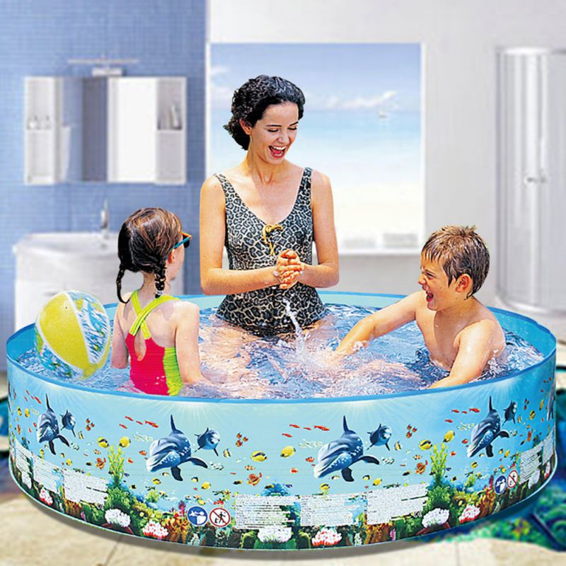 Familie oppustelig swimmingpool børne udendørs swimmingpool fuld størrelse oppustelig fritidshave swimmingpool for børn 1