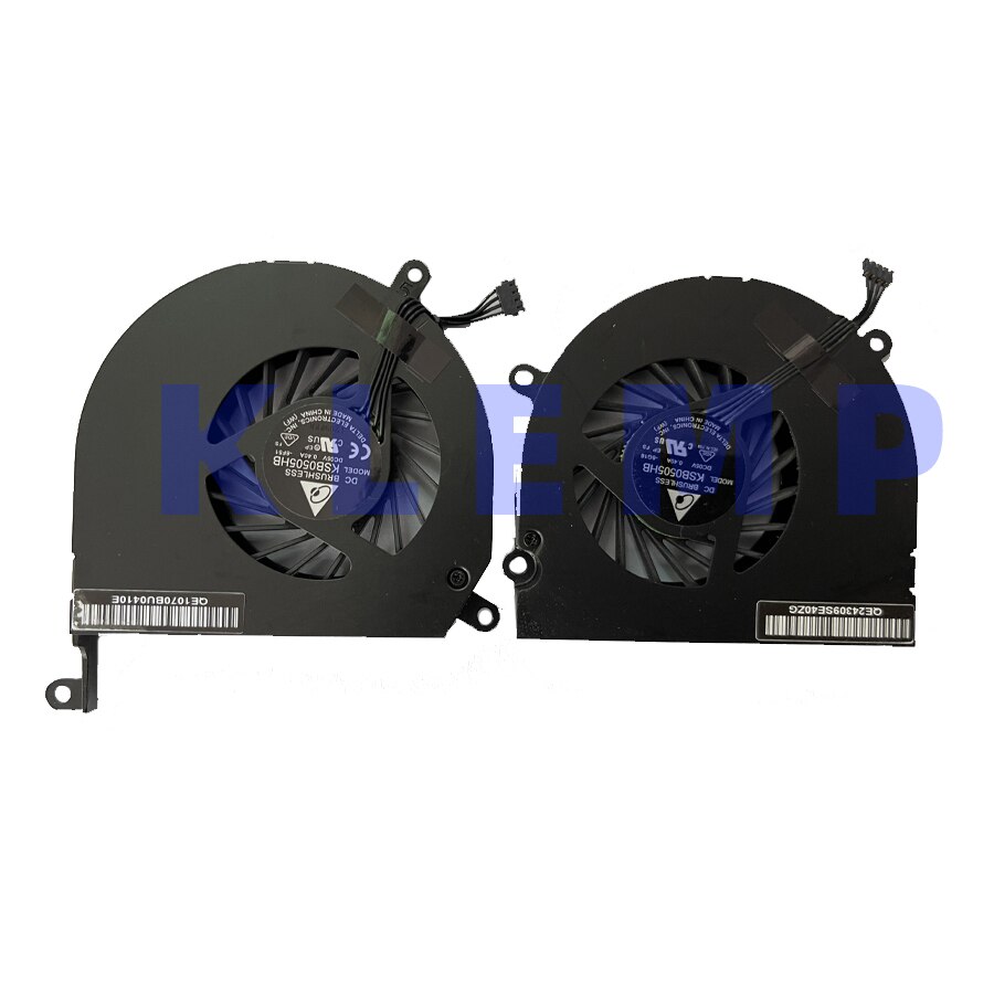Pardarsey-ventilador de refrigeración de CPU A1286, pieza izquierda/derecha Compatible con MacBook Pro de 15 pulgadas, , , , , , disipador térmico, 1 par: Version 2