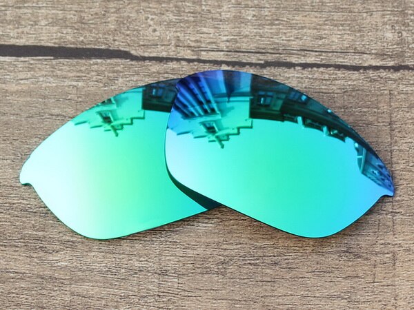 Vonxyz lentes de substituição para jaqueta oakley half jacket 2.0, lentes polarizadas para substituição, 20 + cores: Jade Mirror