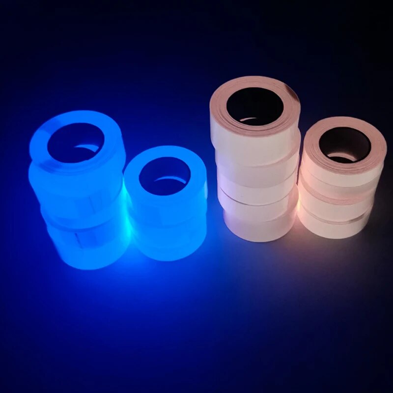 1 Rolle fluoreszierendes, selbstklebendes, Ich bin Dunkeln leuchtendes Klebeband, Lichtleiste, Feuerkanal, Bühnendekoration, Sicherheitsausgang, Warnaufkleber