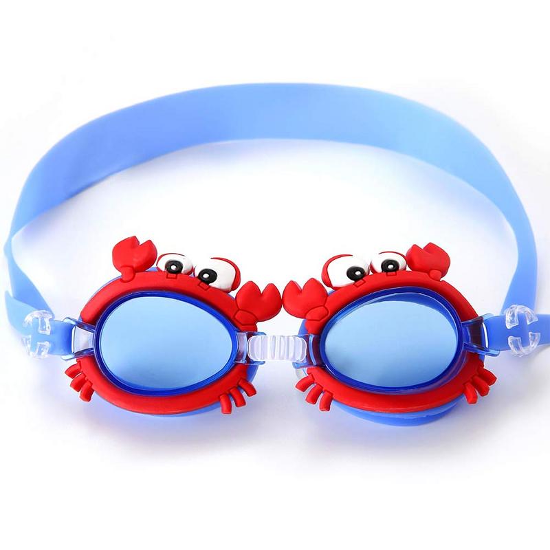 Zwembril Voor Kinderen Leuke Cartoon Anti Fog Zwemmen Bril Kids Duiken Surfen Bril Jongen Meisje Verminder Glare Eyewear