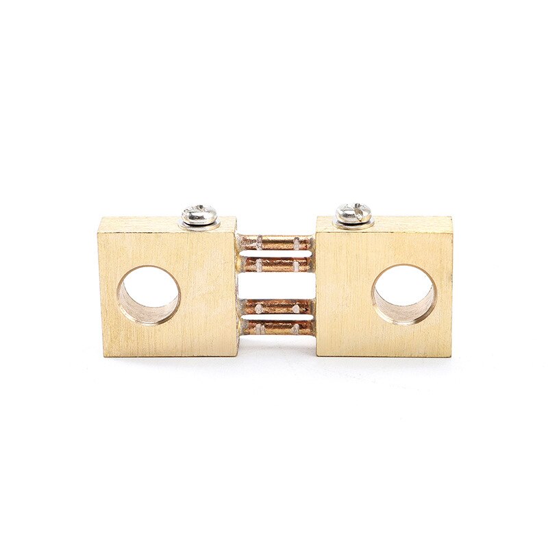 1pcs FL-19B Shunt 300A 75mV Welding Machine Brass Resistor DC Shunts For Current Analogue Panel Meter