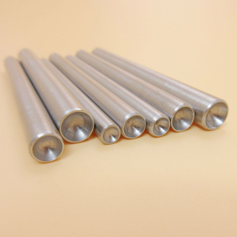 Mushroom Overkoepelde Snap Klinknagel Vaststelling Punch Tool Staal Spike Studs Instellen Handgereedschap