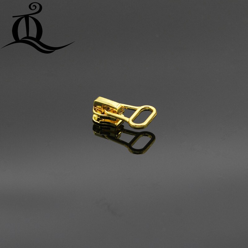 5 stücke 3 # mix perle zipper reparatur kits zipper pull Metall zipper slider,zipper kopf, Kleid, tasche und koffer zubehör, kleidung, b: 1