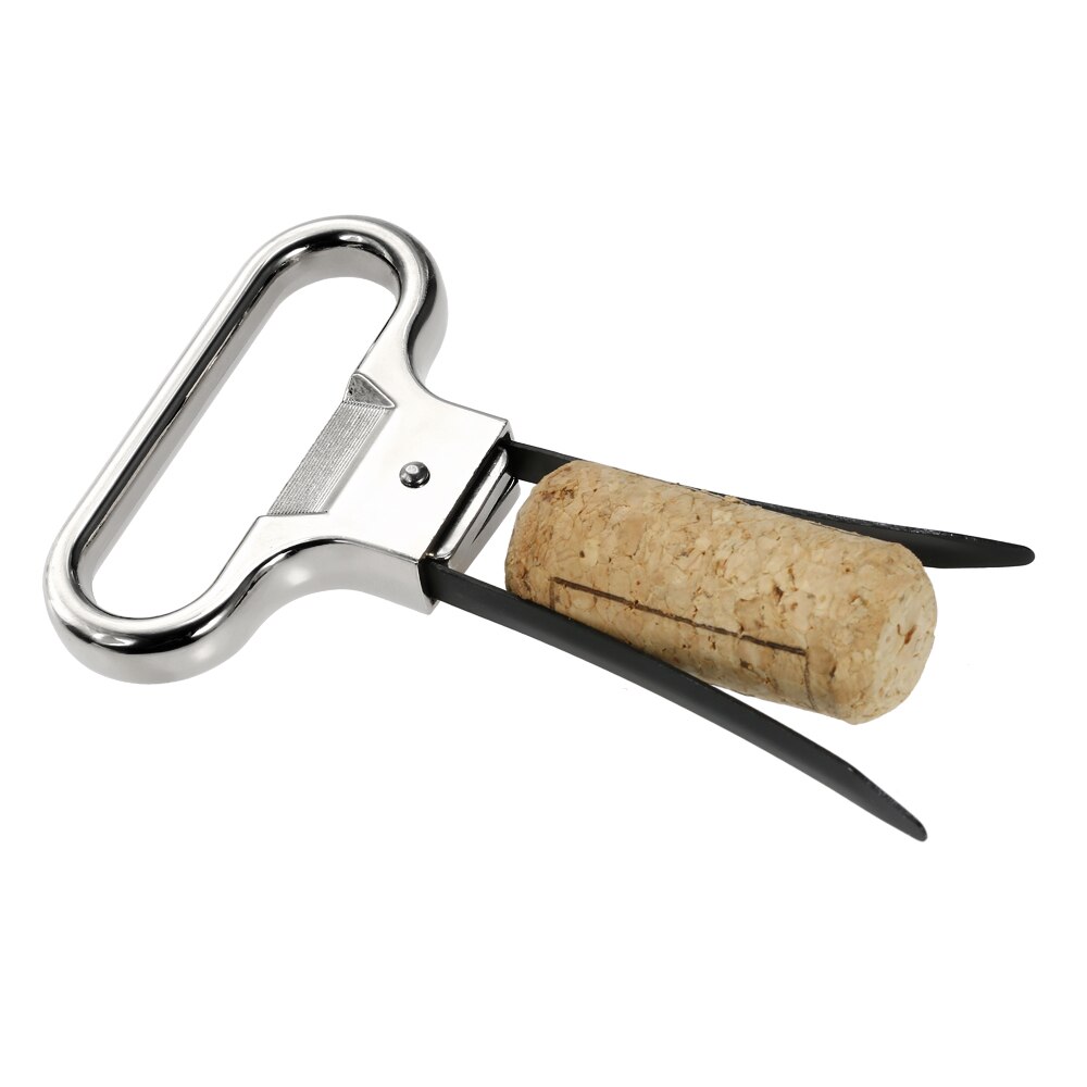 Corkscrew Remover Wine Bottle Opener Two-prong Cork Puller Damaged Cork Remover Old Wine Corkscrew Remover