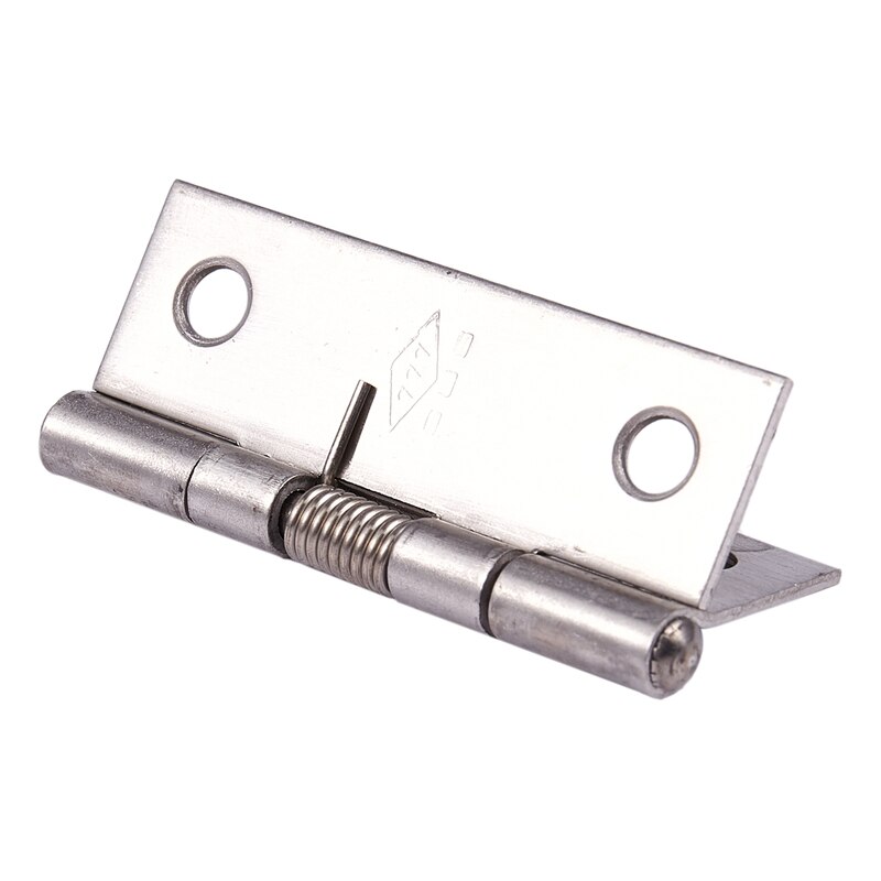 2 Inch Long Stainless Steel Self-Closing Corner Spring Draw Door Hinge