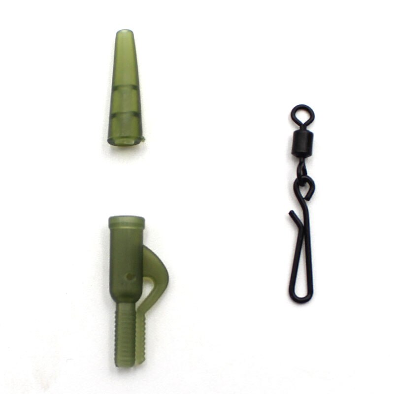 Émerillon rapide pour pêche à la carpe,pinces à plomb, appareil, accessoire, 30 pièces,