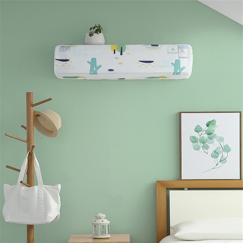 Fundas para aire acondicionado a prueba de polvo funda de aire acondicionado para funda protectora de cobertura completa bolsa de almacenamiento casa cubierta de limpieza