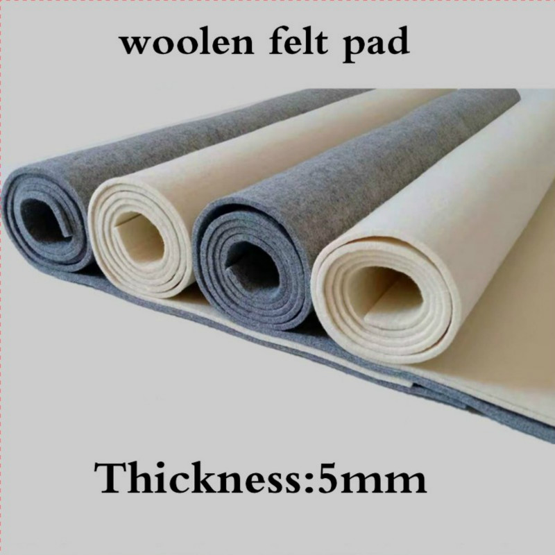 5mm Wolle Tisch Filz matt Peinture Feutre DIY NäHenne Handwerk Zubehör Kalligraphie Malerei Zauberstab Aufkleber Filz Pad Weiche Wolle fühlte