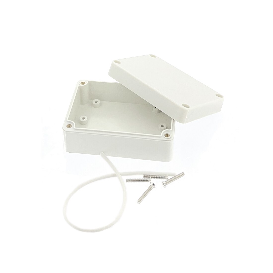 Caja de instrumentos impermeable DIY, caja de plástico para proyectos, 83x58x33mm(L * W * H), 1 unidad,