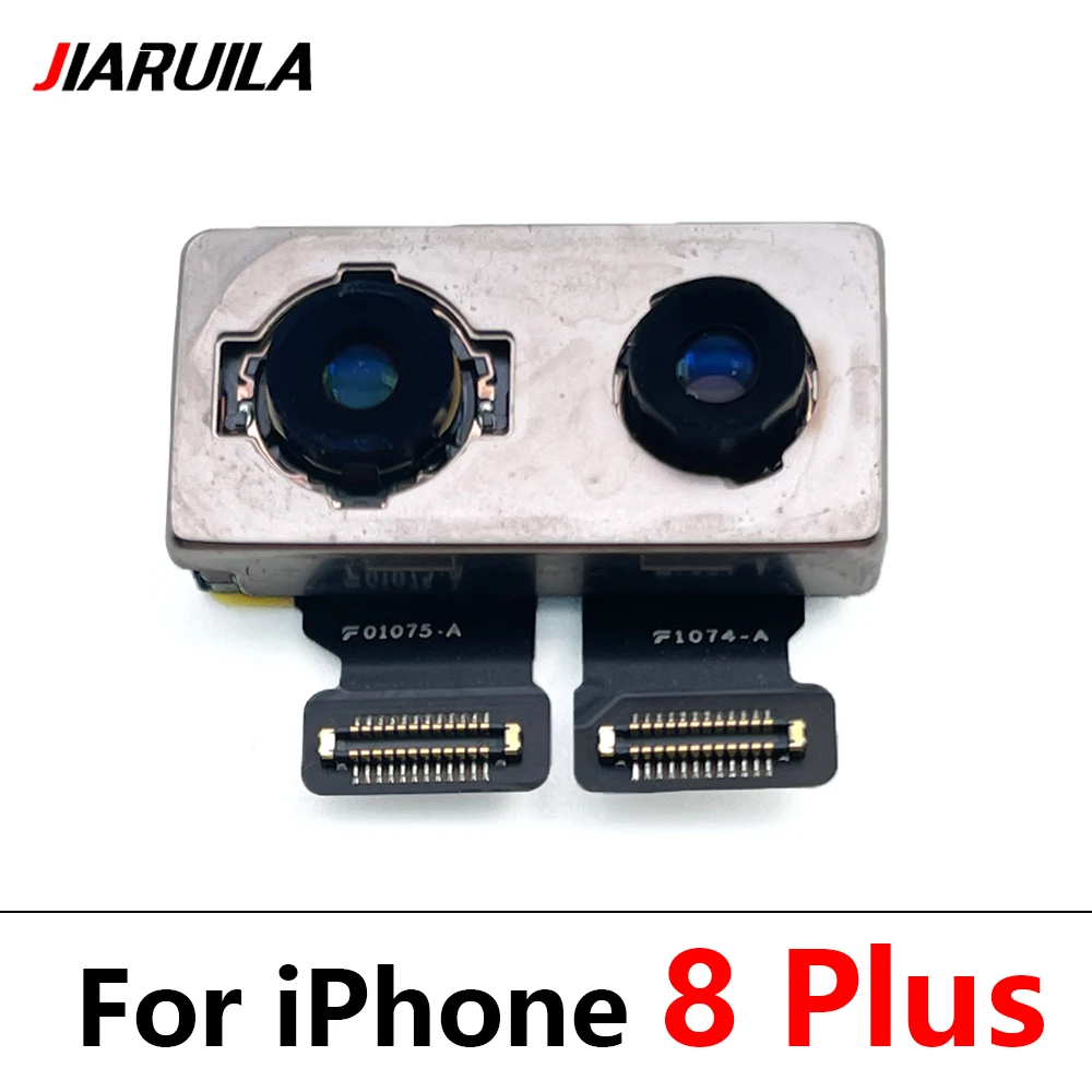 NEUE getestete Kamera für IPhone 6 6S 7 8 Plus X XR XS Max hinten groß zurück Kamera biegen Kabel Hauptkamera Modul Ersatzteile: Schwarz