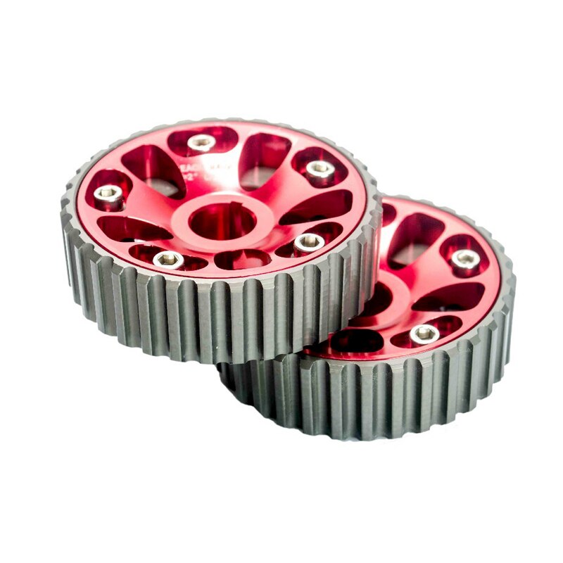 RESO--B-Series Motor Crx Ek Integra 2Pcs Verstelbare Cam Gears Lichtmetalen Timing Gear Voor Honda Civic B16A B16B