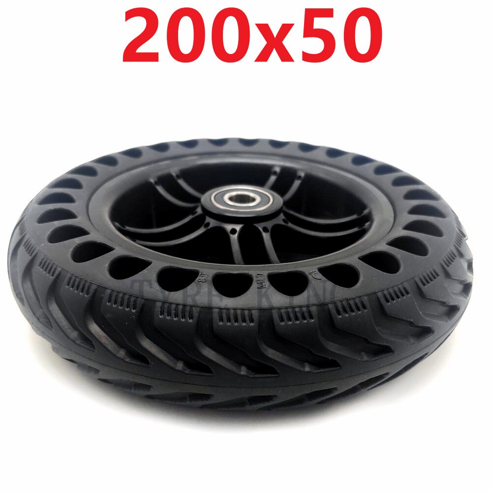 200x50 Solid Tyre with Plastic Rim 200*50 Honeycomb Solid Wheel for Electric Scooter Parts