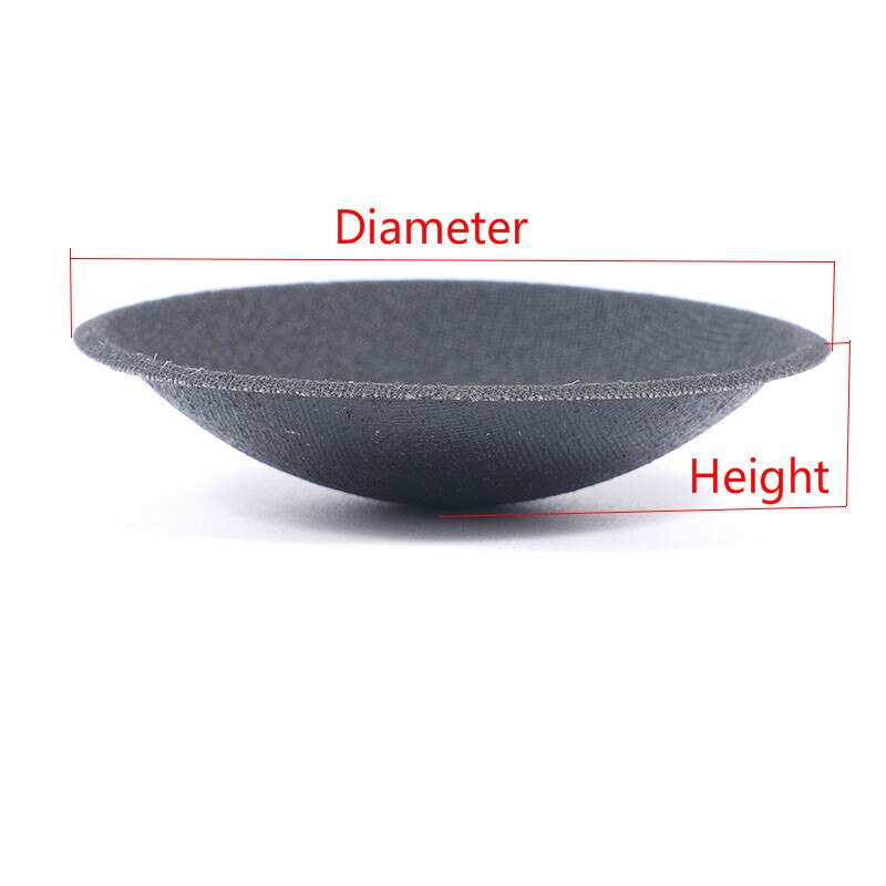 Speaker dust Cap Repair Parts Universal 45mm 55mm 65mm Oiled Cloth Cap 38mm 42mm 74mm Loudspeaker Accessoriesr Good 2pc