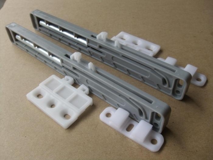 Amortisseur de porte coulissante, 2 pièces/lot, pour garde-robe, placard, placard